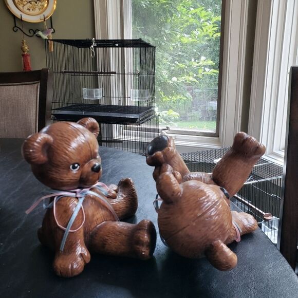 Old Ceramic Bears (2) - Picture 3 of 5